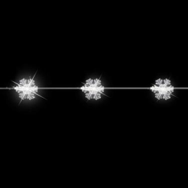 Гирлянда Luca Lighting Сніжинка 2,9 м Фото