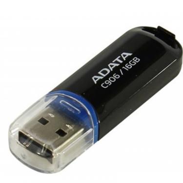 USB флеш накопитель ADATA 16GB C906 Black USB 2.0 Фото 1