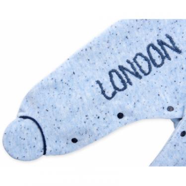 Человечек Bibaby велюровый с карманчиком "London" Фото 4