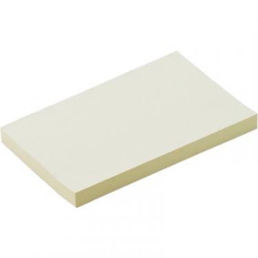 Бумага для заметок Buromax with adhesive layer 76x127мм, 100sheets, yellow Фото