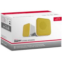 Акустическая система Speedlink SNAPPY Stereo Speakers, white-yellow Фото 2