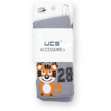 Колготки UCS Socks "Tiger" серые Фото 4
