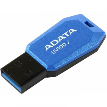USB флеш накопитель ADATA 32GB DashDrive UV100 Blue USB 2.0 Фото 1