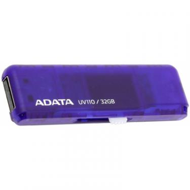 USB флеш накопитель ADATA 32GB UV110 Blue USB 2.0 Фото 1