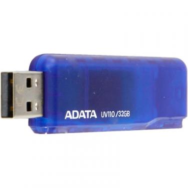 USB флеш накопитель ADATA 32GB UV110 Blue USB 2.0 Фото 3