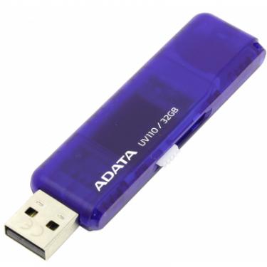 USB флеш накопитель ADATA 32GB UV110 Blue USB 2.0 Фото 4
