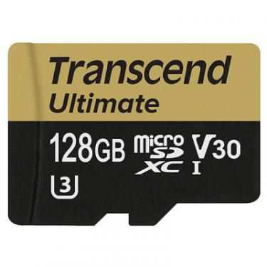 Карта памяти Transcend 128GB microSDXC UHSI U3 MLC (R95,W60MB/S) Фото