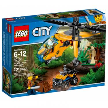 Конструктор LEGO City Грузовой вертолёт исследователей джунглей Фото