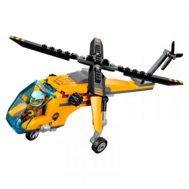 Конструктор LEGO City Грузовой вертолёт исследователей джунглей Фото 3