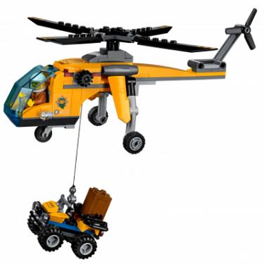 Конструктор LEGO City Грузовой вертолёт исследователей джунглей Фото 4