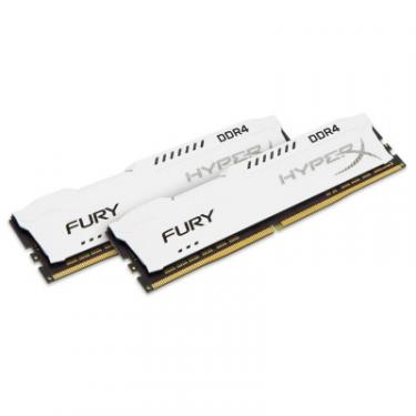 Модуль памяти для компьютера Kingston Fury (ex.HyperX) DDR4 16GB (2x8GB) 2666 MHz HyperX Fury White Фото 1