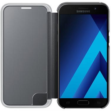 Чехол для мобильного телефона Samsung для A520 - Clear View Cover (Black) Фото 3