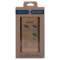 Батарея универсальная Nomi E100 10000 mAh gold Фото 4