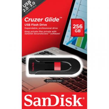 USB флеш накопитель SanDisk 256GB Cruzer Glide USB 3.0 Фото 4