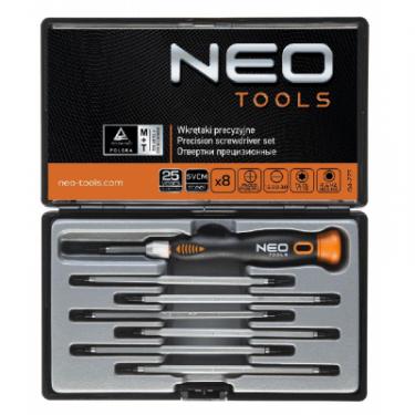 Отвертка Neo Tools прецизійна, набір 8 шт, CrMo Фото