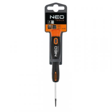 Отвертка Neo Tools хрестова прецизійна PZ1 x 40 мм, CrMo Фото 1