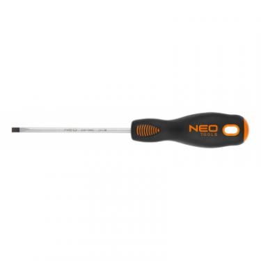 Отвертка Neo Tools шліцева 3.0 x 75 мм, CrMo Фото