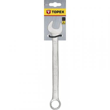 Ключ Topex комбинированный, 10 х 140 мм Фото 1