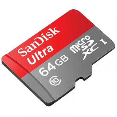 Карта памяти SanDisk 64GB microSD Class 10 UHS-I Ultra Фото 1