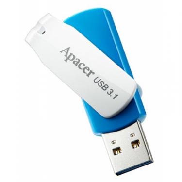 USB флеш накопитель Apacer 8GB AH357 Blue USB 3.1 Фото 2