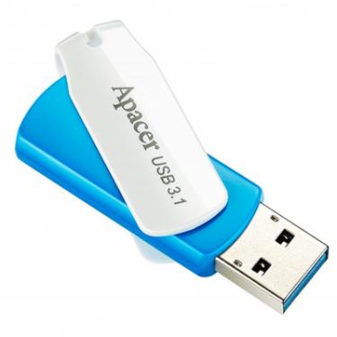 USB флеш накопитель Apacer 8GB AH357 Blue USB 3.1 Фото 4