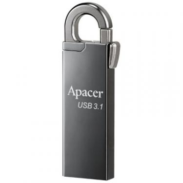USB флеш накопитель Apacer 64GB AH15A Ashy USB 3.1 Фото 1