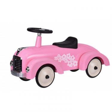 Чудомобиль Goki Ретро машина розовая Фото