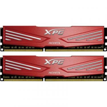 Модуль памяти для компьютера ADATA DDR3 16GB (2x8GB) 1600 MHz XPG HS Red Фото