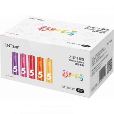 Батарейка ZMI ZI5 Rainbow AA batteries * 40 Фото
