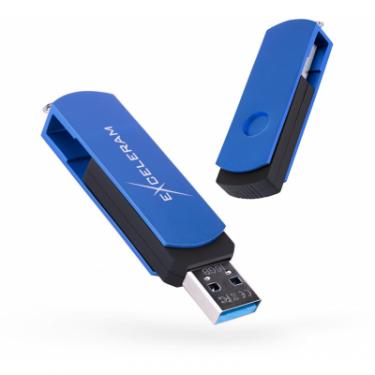 USB флеш накопитель eXceleram 16GB P2 Series Blue/Black USB 3.1 Gen 1 Фото