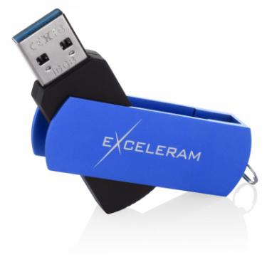 USB флеш накопитель eXceleram 16GB P2 Series Blue/Black USB 3.1 Gen 1 Фото 2