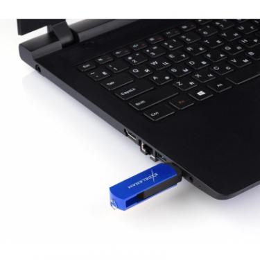 USB флеш накопитель eXceleram 16GB P2 Series Blue/Black USB 3.1 Gen 1 Фото 6