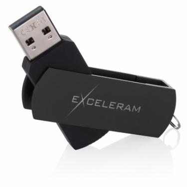 USB флеш накопитель eXceleram 32GB P2 Series Black/Black USB 2.0 Фото 2