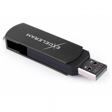USB флеш накопитель eXceleram 32GB P2 Series Black/Black USB 2.0 Фото 4