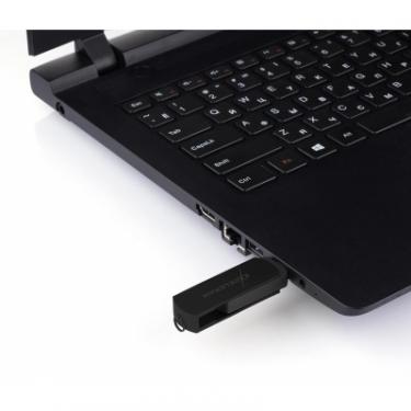 USB флеш накопитель eXceleram 32GB P2 Series Black/Black USB 2.0 Фото 6