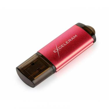 USB флеш накопитель eXceleram 16GB A3 Series Red USB 3.1 Gen 1 Фото 2