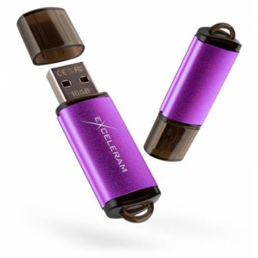 USB флеш накопитель eXceleram 16GB A3 Series Purple USB 3.1 Gen 1 Фото
