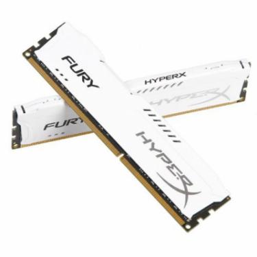 Модуль памяти для компьютера Kingston Fury (ex.HyperX) DDR4 16GB (2x8GB) 3466 MHz HyperX FURY White Фото 2