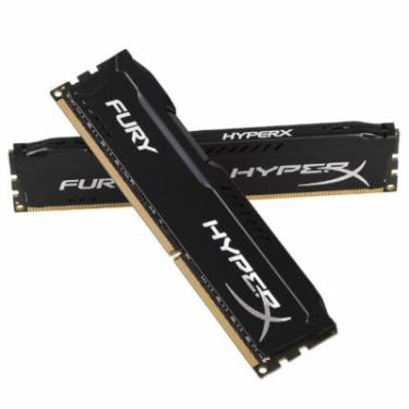 Модуль памяти для компьютера Kingston Fury (ex.HyperX) DDR4 32GB (2x16GB) 3466 MHz HyperX FURY Black Фото 2