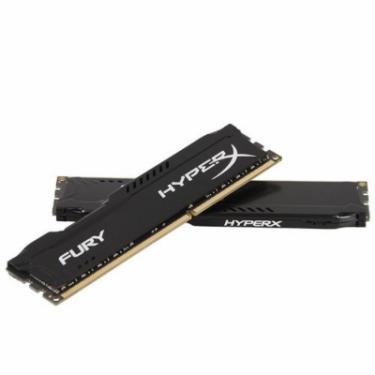 Модуль памяти для компьютера Kingston Fury (ex.HyperX) DDR4 32GB (2x16GB) 3466 MHz HyperX FURY Black Фото 3