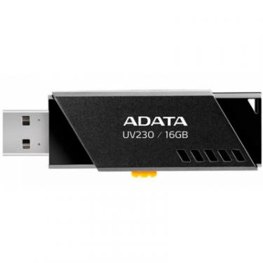 USB флеш накопитель ADATA 16GB UV230 Black USB 2.0 Фото