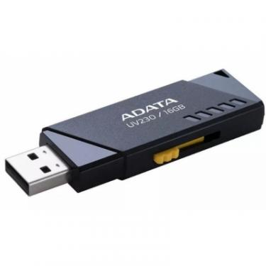 USB флеш накопитель ADATA 16GB UV230 Black USB 2.0 Фото 1