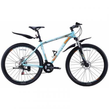 Велосипед Rover Тitanium 29"рама 19" Blue/White Orange 2018 Фото