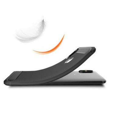 Чехол для мобильного телефона Laudtec для Xiaomi Mi A2 Carbon Fiber (Black) Фото 4