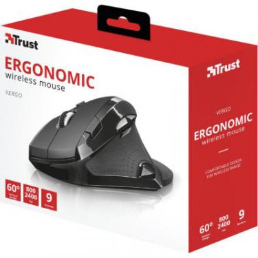 Мышка Trust Vergo Wireless ergonomic comfort Фото 6