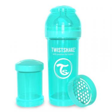 Бутылочка для кормления Twistshake антиколиковая 260 мл, бирюзовая Фото