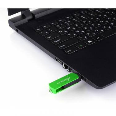 USB флеш накопитель eXceleram 32GB P2 Series Green/Black USB 3.1 Gen 1 Фото 6