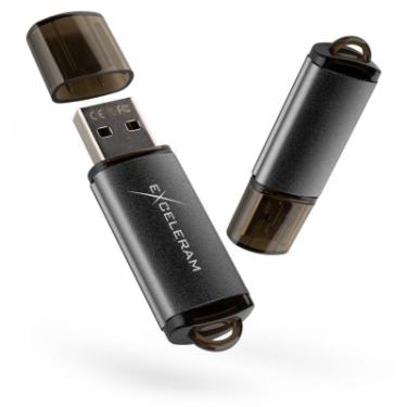 USB флеш накопитель eXceleram 64GB A3 Series Black USB 3.1 Gen 1 Фото