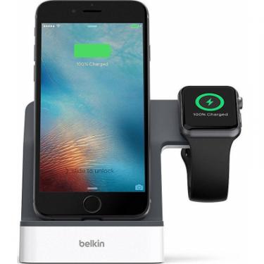 Зарядное устройство Belkin PowerHouse iWatch + iPhone, white Фото 1