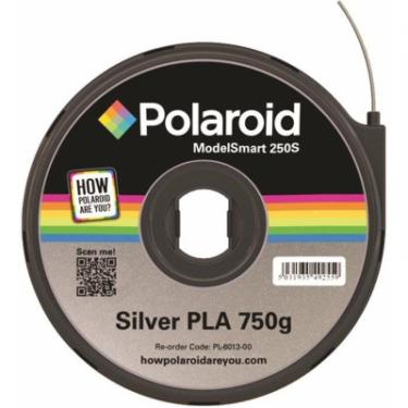 Пластик для 3D-принтера Polaroid PLA 1.75мм/0.75кг ModelSmart 250s, silver Фото